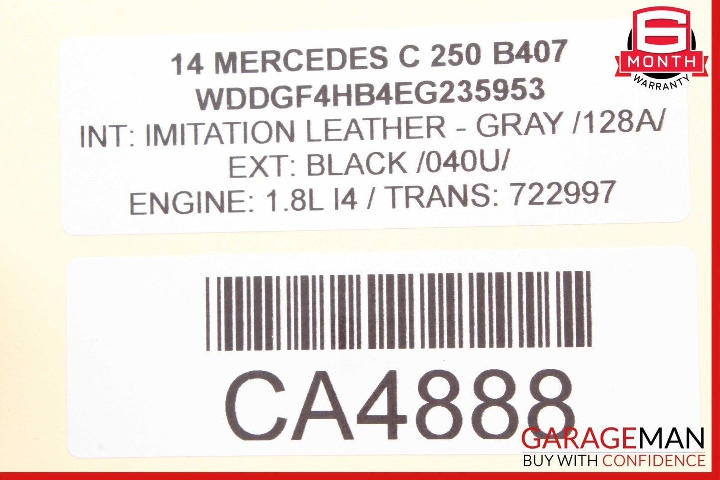 08-20 Mercedes GLK350 SLK250 C250 C350 Front Right Side Door Lock Latch Actuator