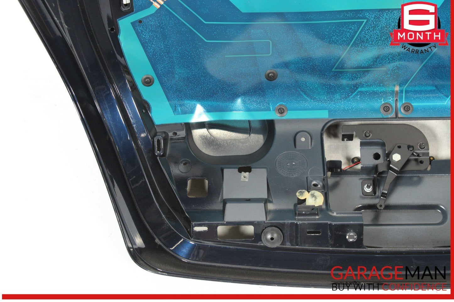07-12 Bentley Continental GTC Convertible Trunk Lid Panel Assembly Blue OEM