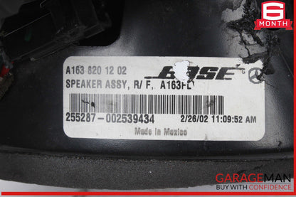 02-05 Mercedes W163 ML500 ML350 Front Right & Left Bose Sound Speaker Set OEM