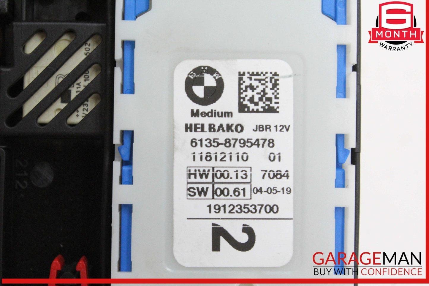 19-24 BMW M340i G20 Rear Power Distribution Relay Junction Fuse Box 8795478 OEM