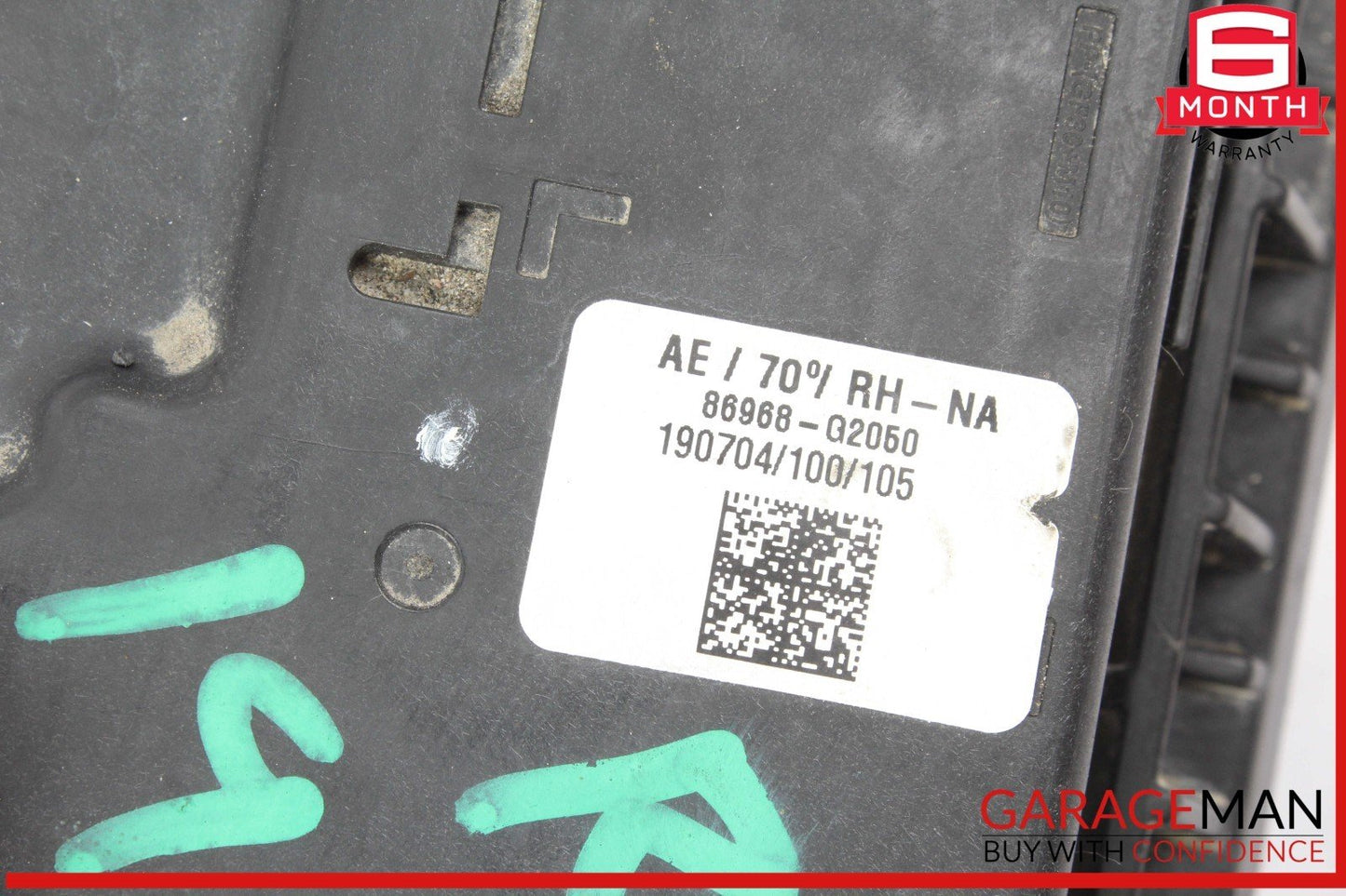 17-20 Hyundai Ioniq Right Side Active Air Radiator Shutter Actuator 86968-G2050