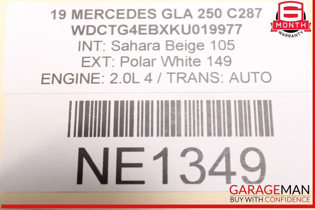 15-20 Mercedes X156 GLA250 Rear Axle Cradle Crossmember Subframe Sub Frame OEM