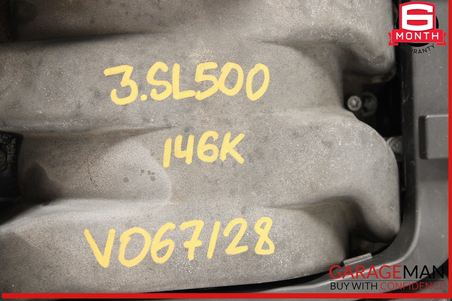 03-06 Mercedes R230 SL500 RWD Engine Motor Block Assembly OEM 146k
