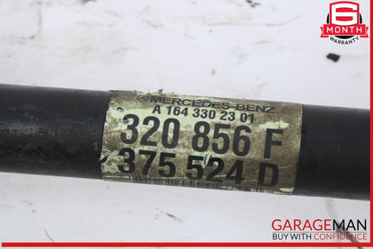 06-12 Mercedes W164 ML350 4MATIC Front Left Side CV Axle Shaft Driveshaft OEM