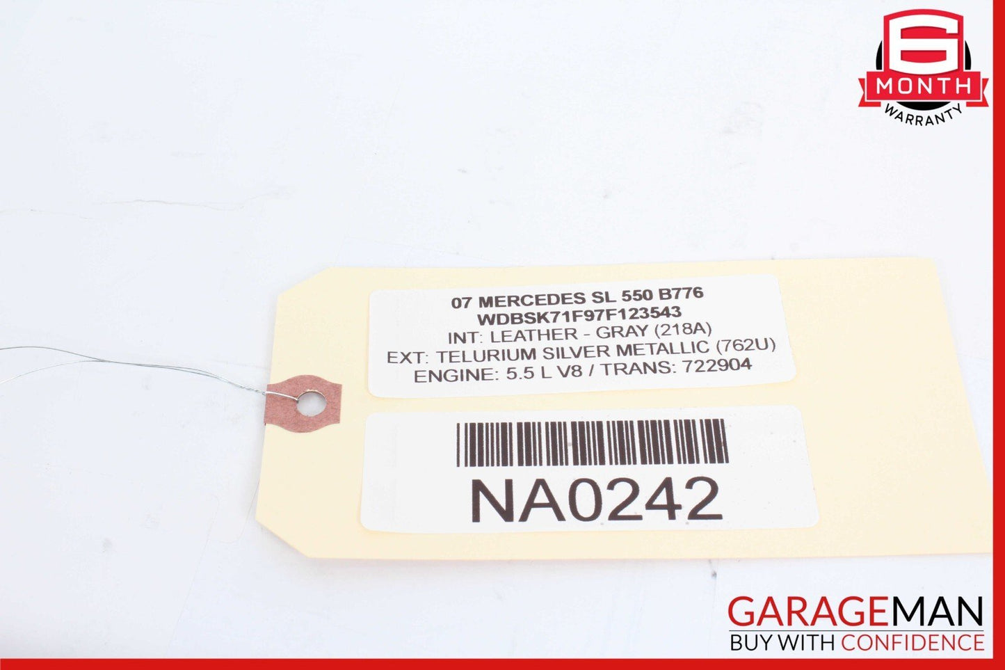 07-08 Mercedes R230 SL550 SL55 AMG ABC Suspension Active Body Control Module OEM