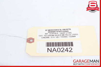 07-08 Mercedes R230 SL550 SL55 AMG ABC Suspension Active Body Control Module OEM