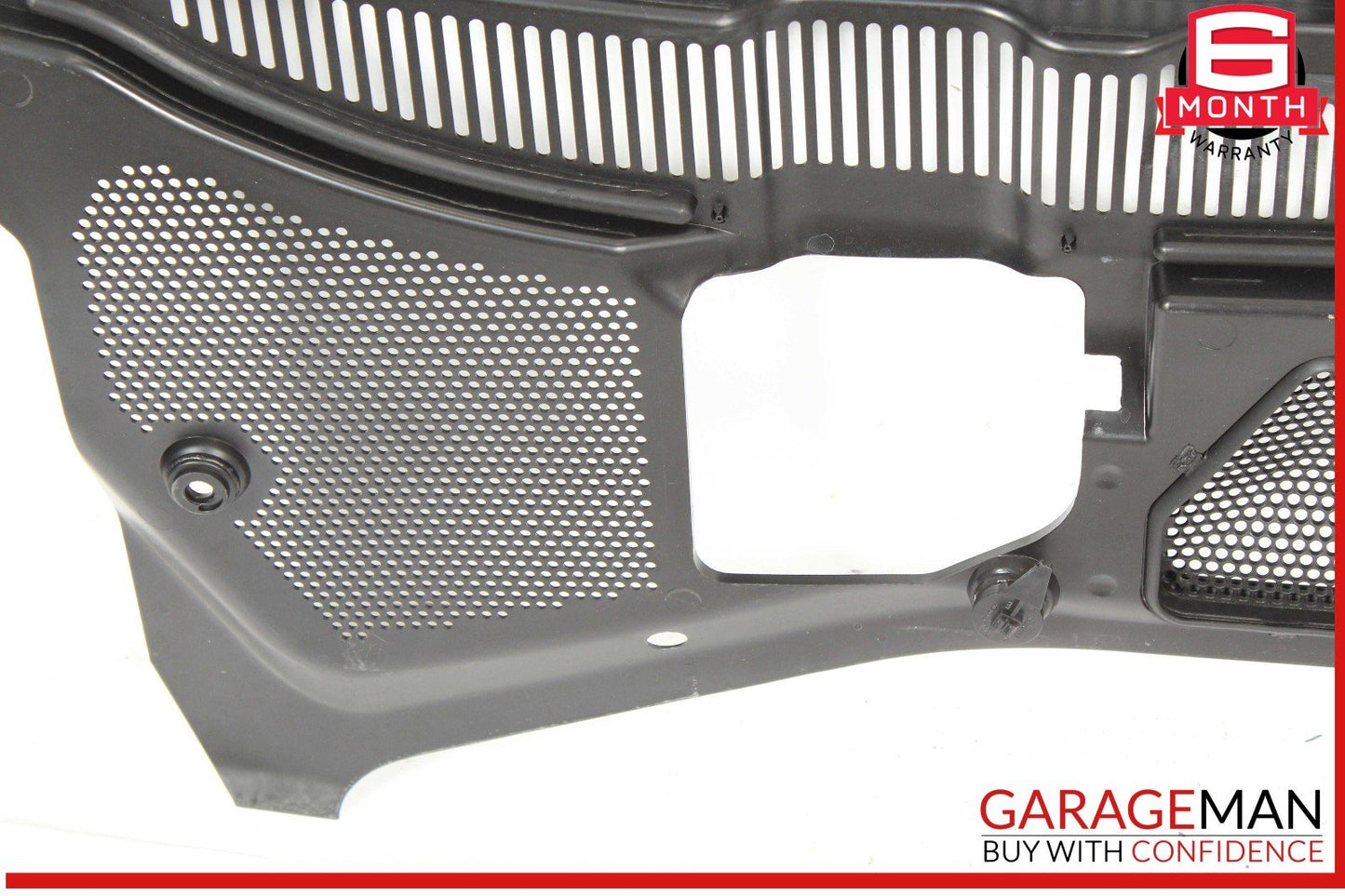 03-12 Bentley Continental GTC Front Windshield Cowl Vent Molding Trim OEM