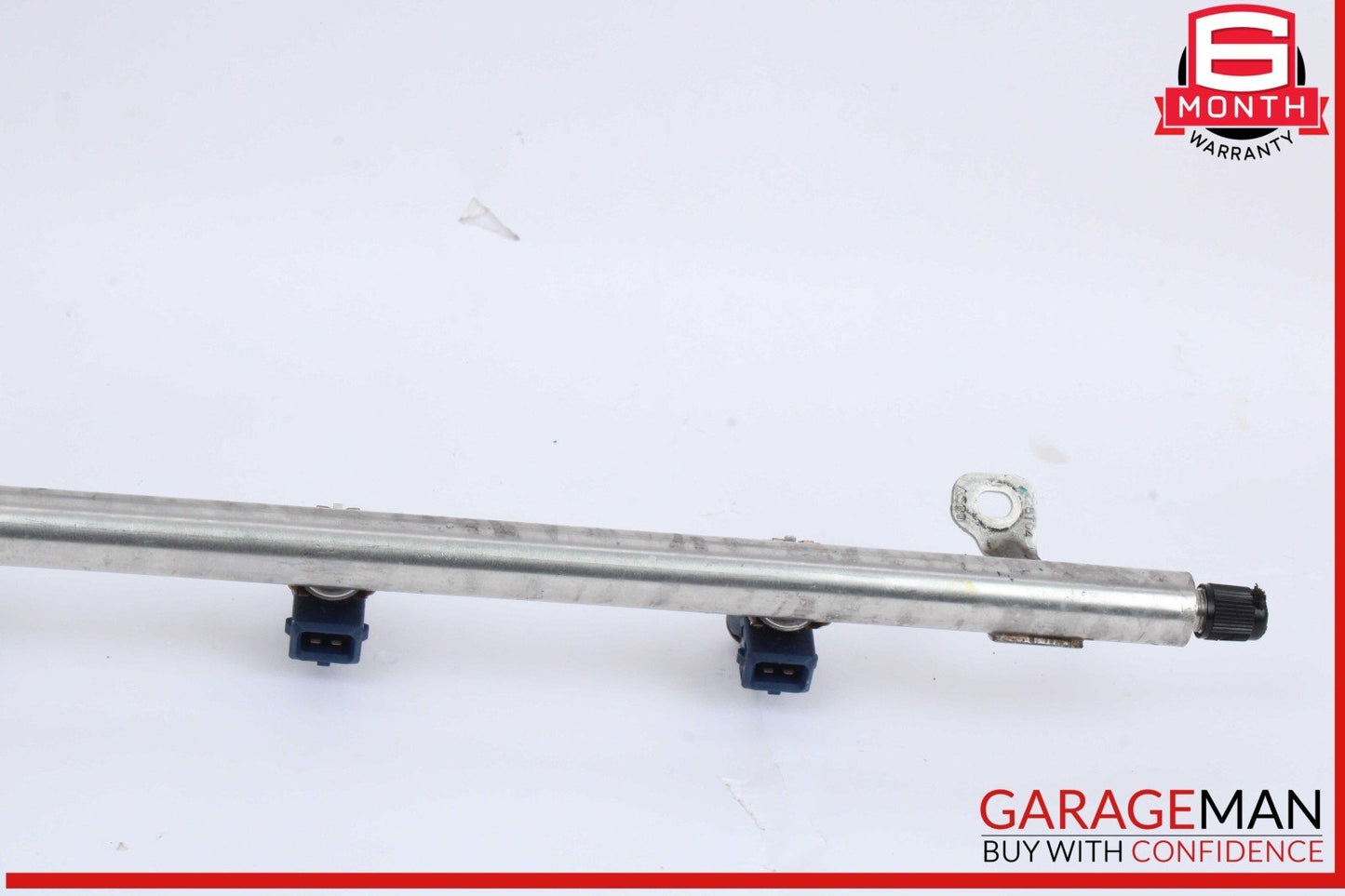 03-06 Porsche Cayenne S 955 4.5L V8 Fuel Injector Line Rail w/ Injectors OEM