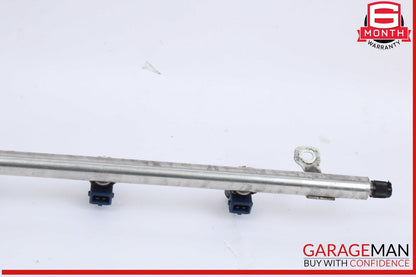 03-06 Porsche Cayenne S 955 4.5L V8 Fuel Injector Line Rail w/ Injectors OEM