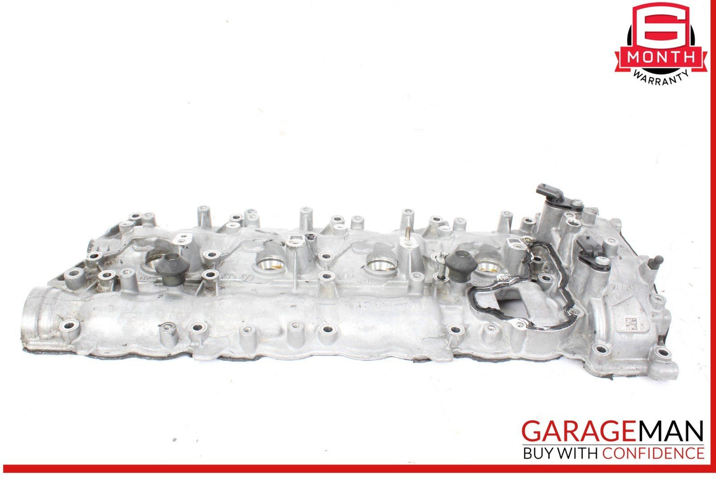 11-20 Mercedes X166 GL550 GL450 S550 Left Side Engine Cylinder Head Valve Cover