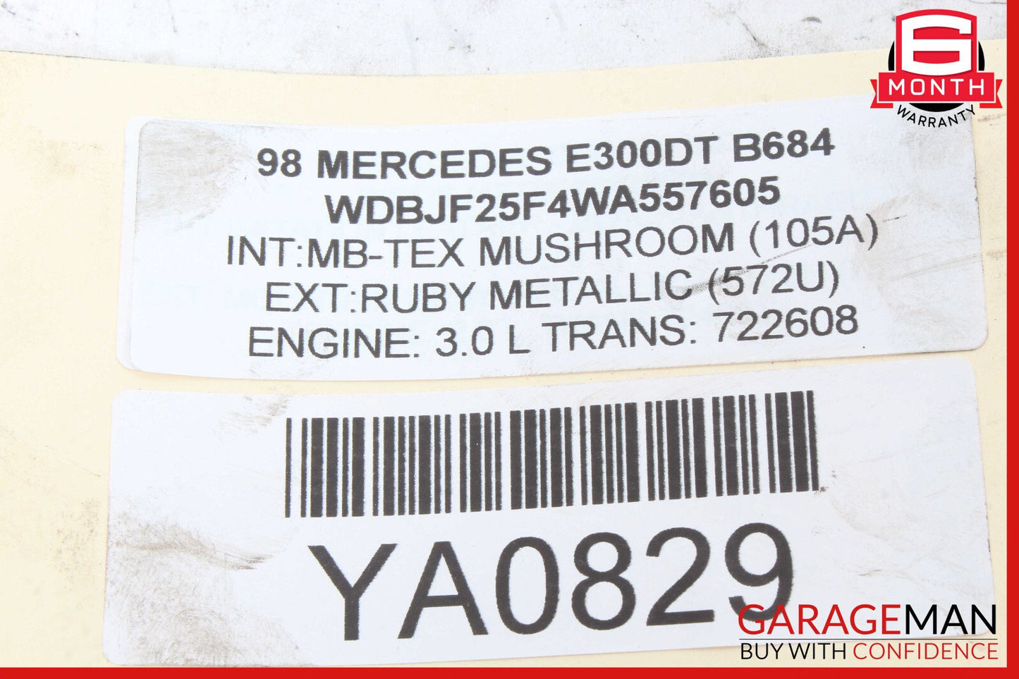 Mercedes W210 E300 CLK350 C280 Rear Brake Caliper Calipers Set OEM