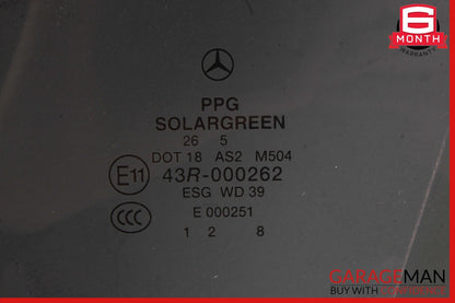 06-13 Mercedes W251 R350 R550 Front Left Side Door Window Auto Glass Tinted