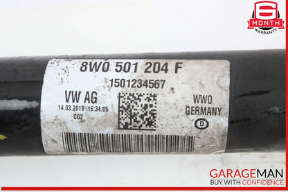 18-24 Audi S5 RS5 Rear Right Passenger Side CV Axle Driveshaft 8W0501204F OEM