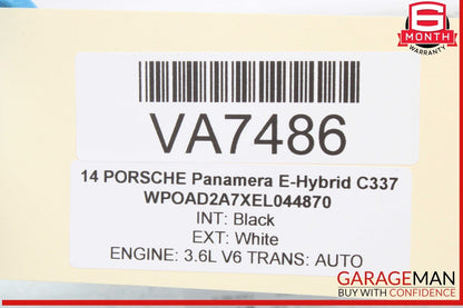 12-16 Porsche Panamera 970 E-Hybrid Air Ride Suspension Pressure Tank OEM