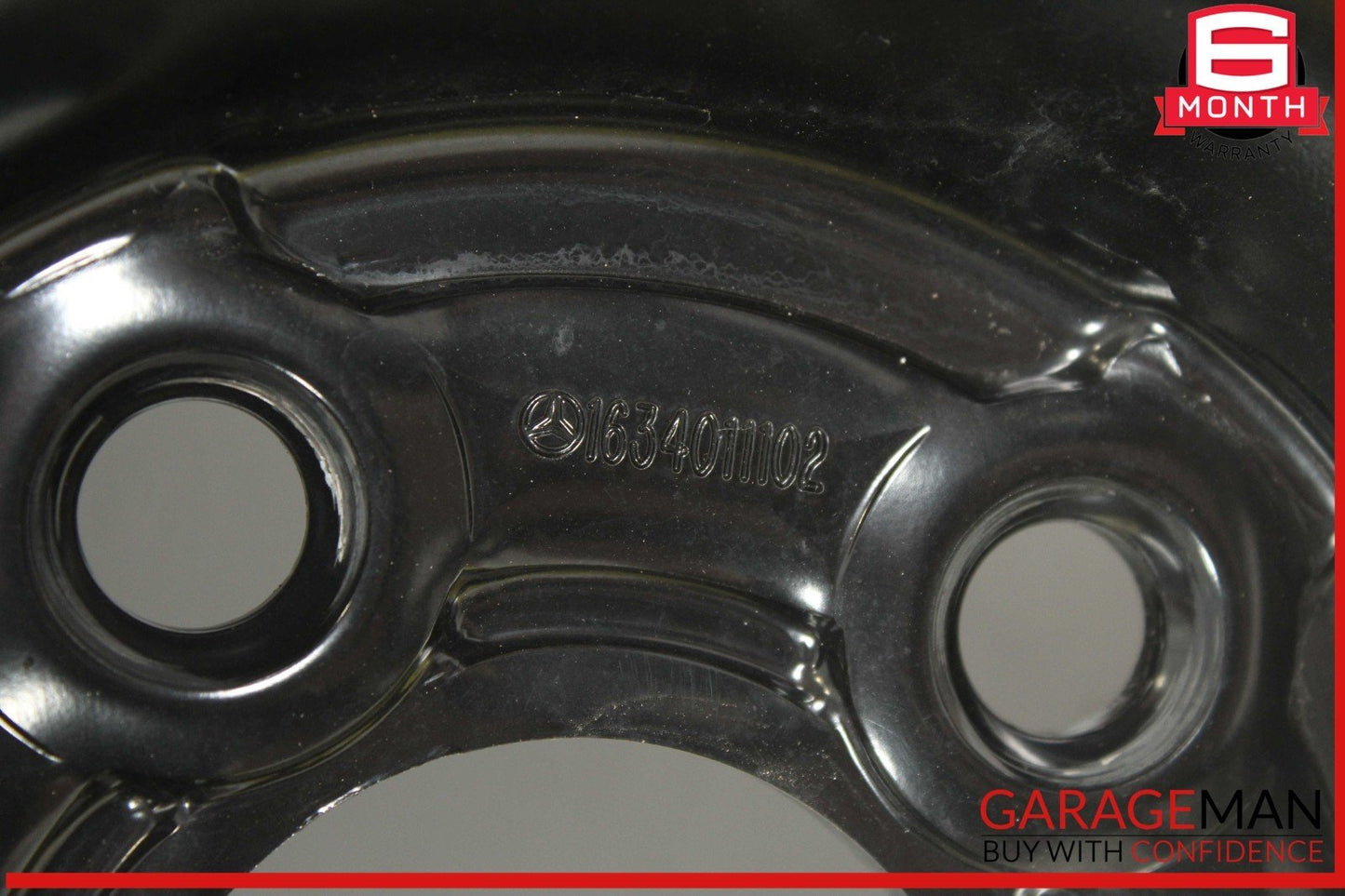 98-05 Mercedes W163 ML320 ML430 ML55 Emergency Spare Tire Wheel Donut Rim OEM