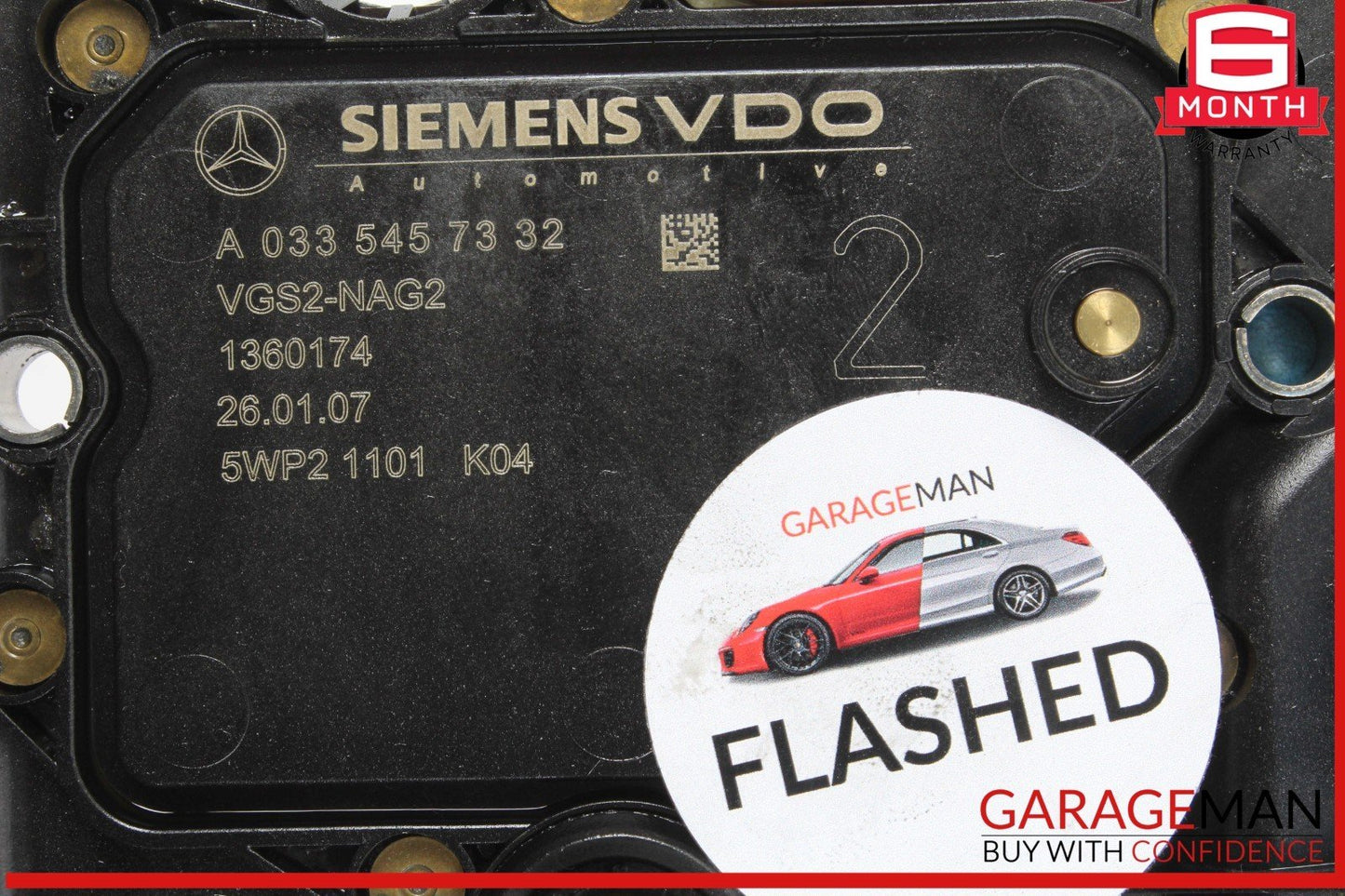 Mercedes VGS2 722.9 7G Transmission Conductor Plate TCU VIN FLASHED OEM