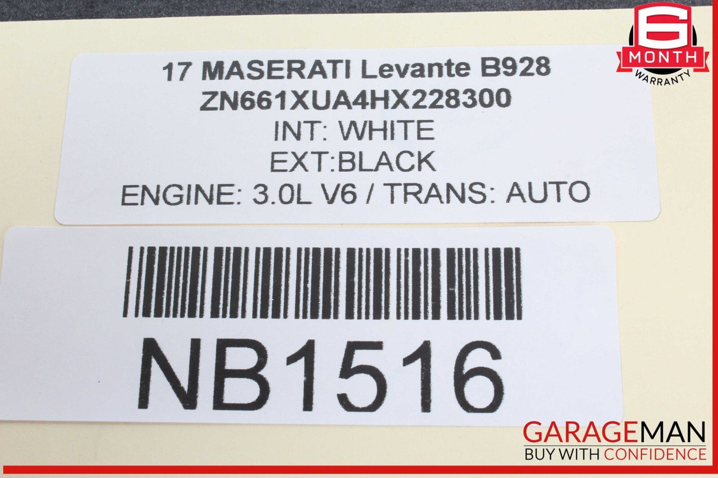 17-20 Maserati Levante Rear Right & Left Muffler Exhaust Silencer Pipe Baffle