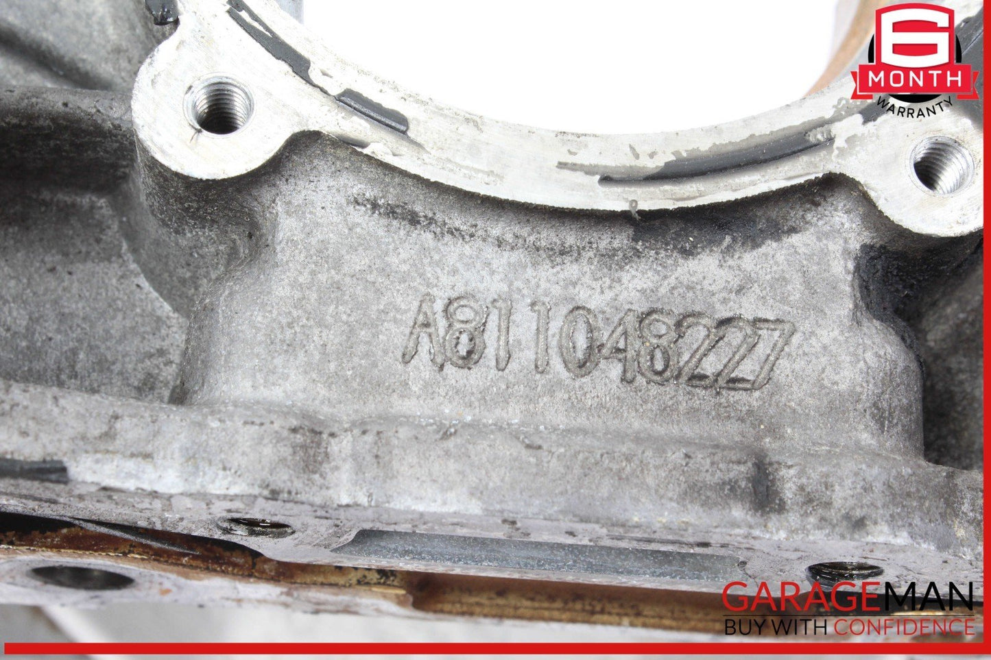 09-16 Audi S4 Lower Block Oil Pan Crankshaft Mount 06E103032 OEM