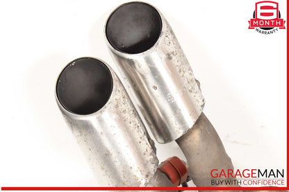 14-16 Porsche Panamera 970 E-Hybrid Exhaust Muffler Right & Left Set OEM