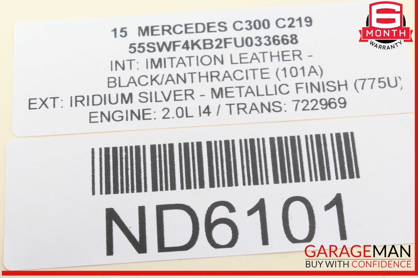 15-20 Mercedes W205 C300 C350e Dash Navigation Display Screen Monitor Unit