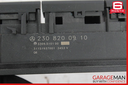 03-08 Mercedes R230 SL500 Convertible Roof Mirror Control ABC ESP Switch Assy