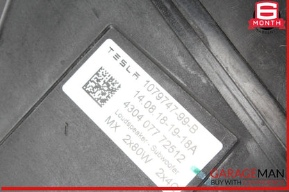 17-23 Tesla Model 3 Audio Loudspeaker Subwoofer Speaker Bass Box 107974799B OEM