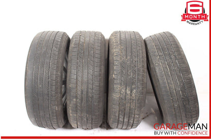 03-10 Porsche Cayenne 955 957 Complete Wheel Tire Rim Set 7.5J x 17 ET53 OEM