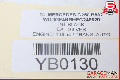 12-15 Mercedes W204 C250 SLK250 M271 1.8L Turbo Turbocharger IHI 2710903680 OEM