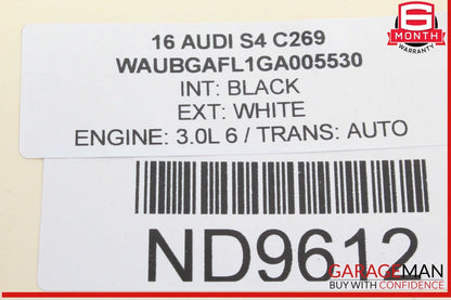 13-16 Audi S4 A4 Rear Left Driver Side Outer Tail Light Lamp 8K5945095 OEM