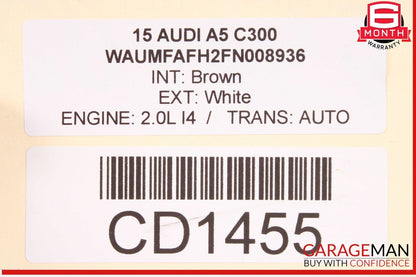 12-15 Audi A5 Rear Diff Differential Axle Carrier Assembly OEM