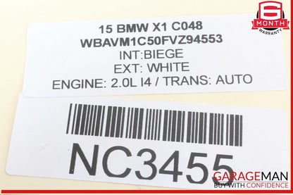 12-15 BMW X1 Engine Turbo Charger Turbocharger Assembly 7634486 OEM