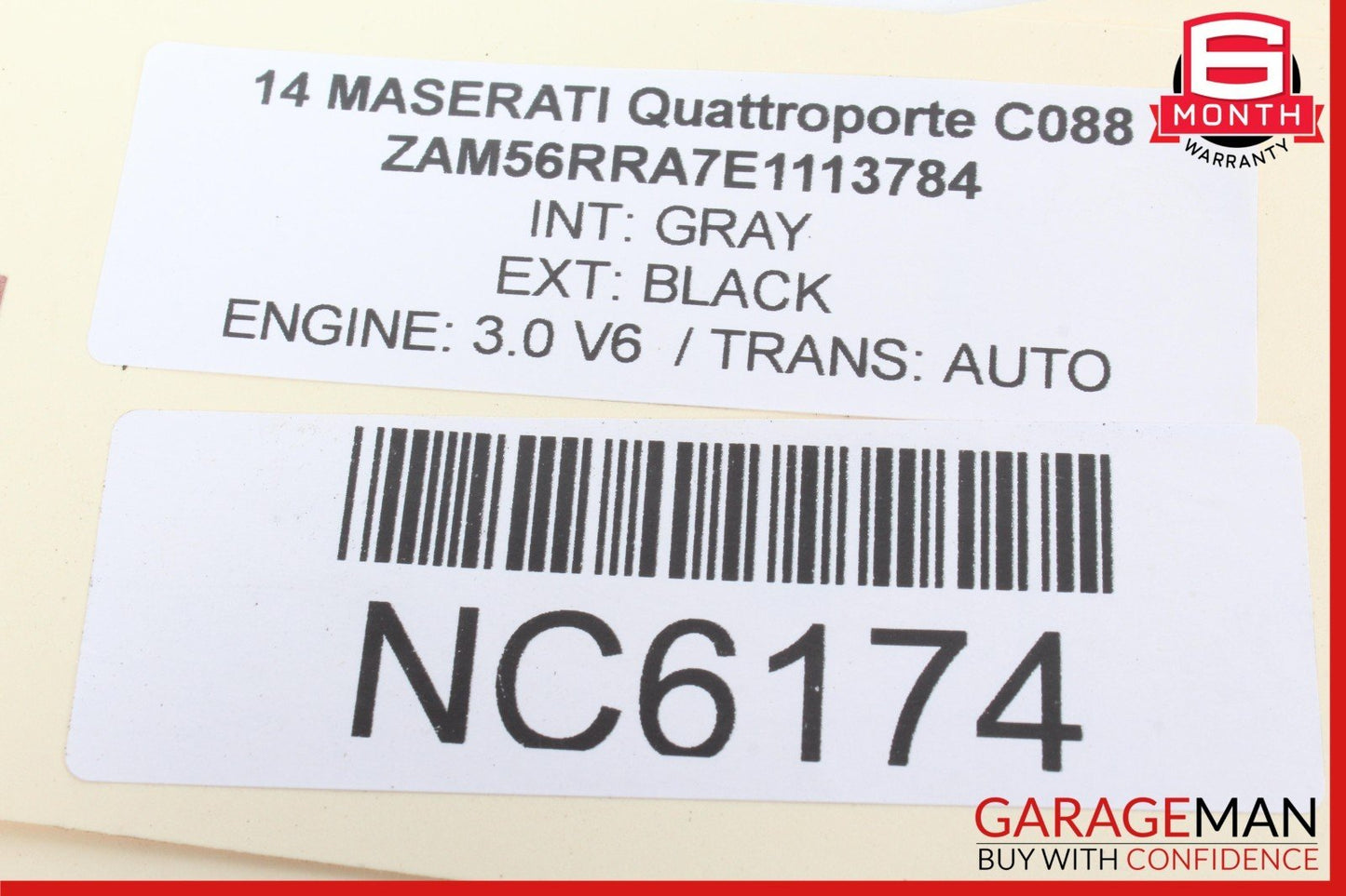 14-17 Maserati Quattroporte Front or Rear Side Door Audio Sound Speaker Set OEM
