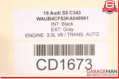 17-24 Audi S5 S4 A4 A5 Rear Sub Frame Subframe Crossmember OEM