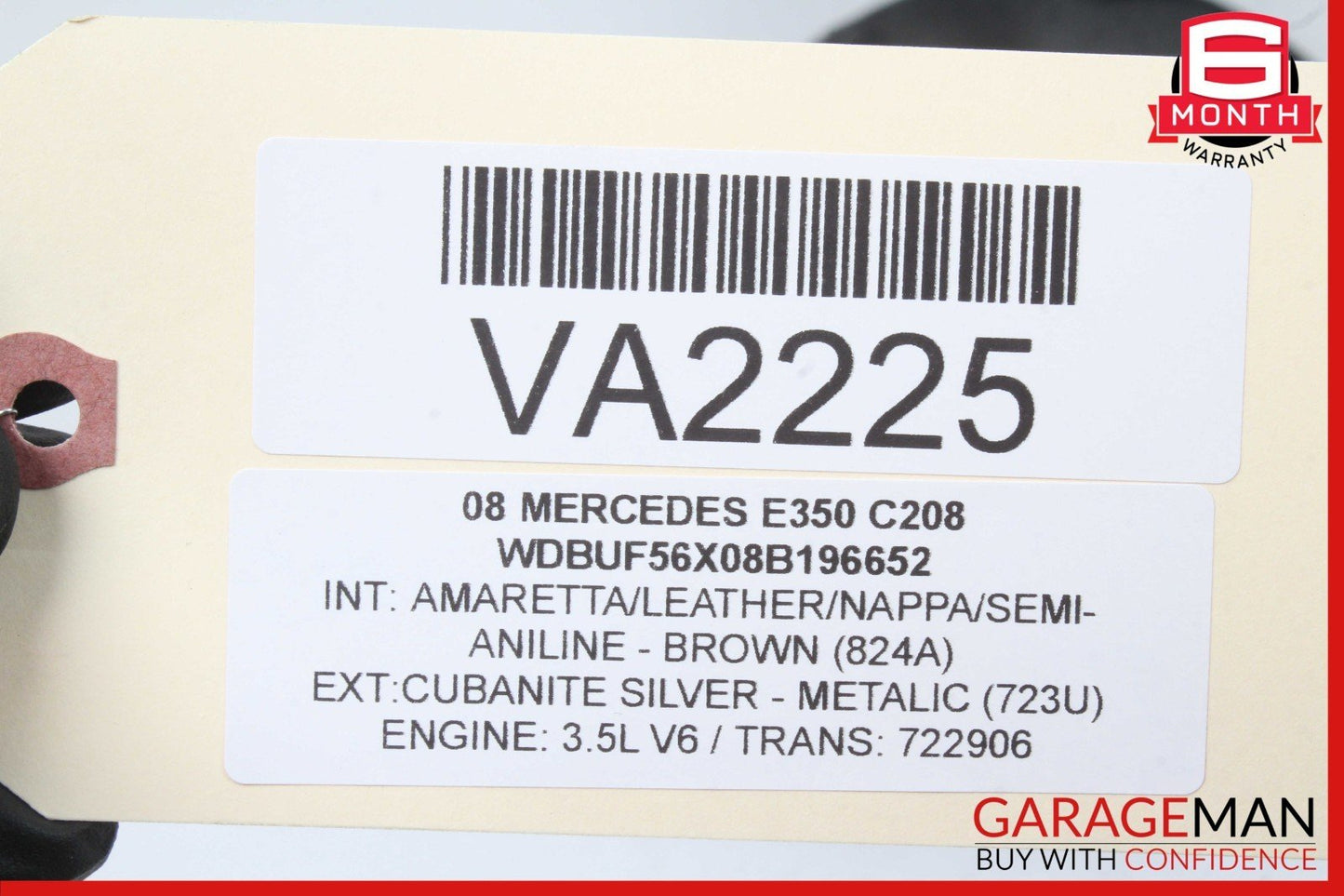 07-09 Mercedes W211 E350 E500 Rear Left & Right Side Door Audio Sound Speakers