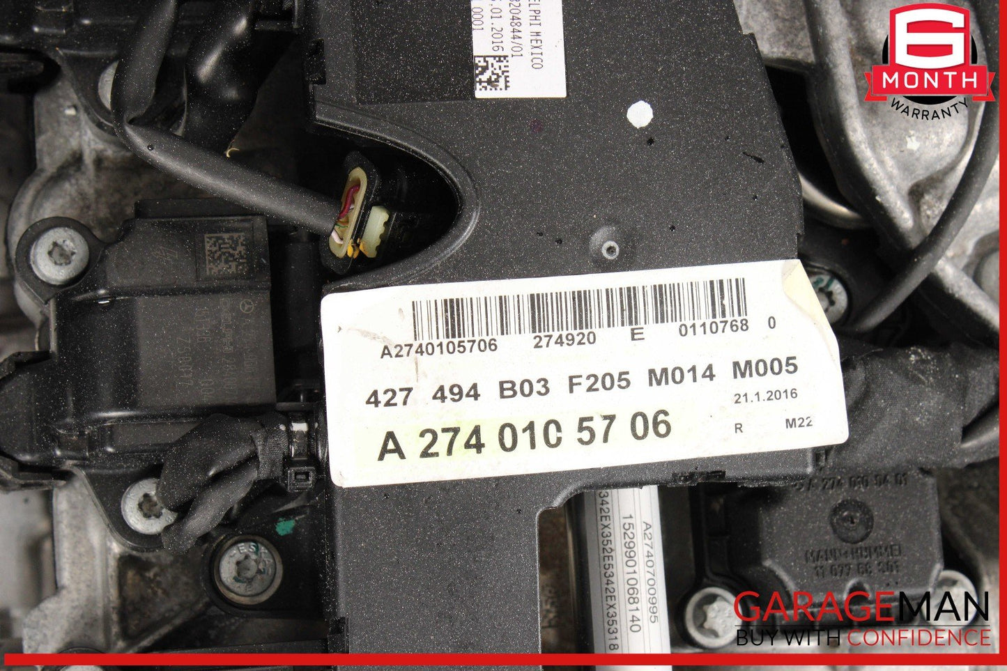 15-20 Mercedes W205 C300 4Matic Engine Motor Block Assembly OEM