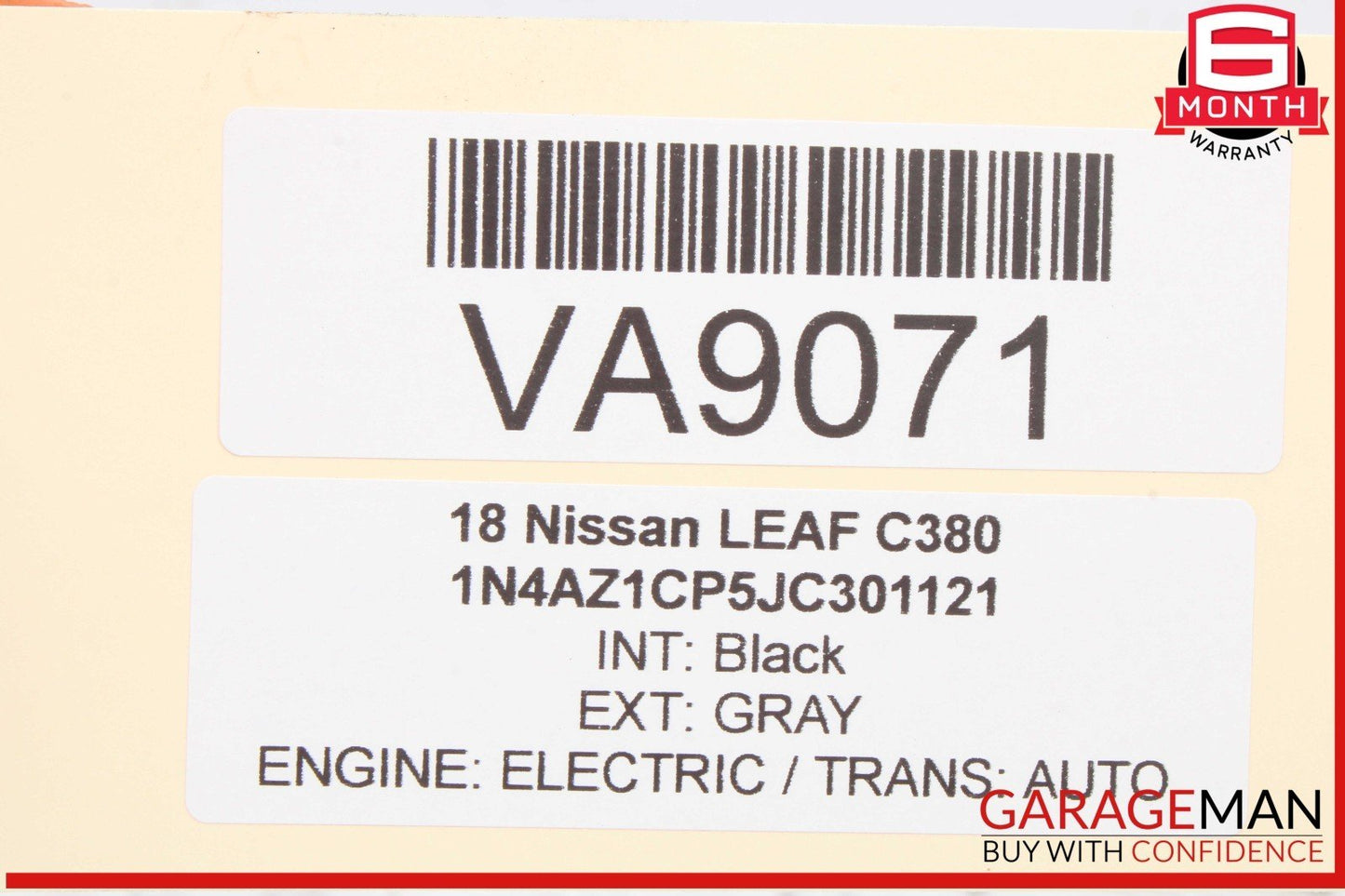 18-24 Nissan Leaf Front Right Passenger Side CV Axle Shaft 391005SA2A OEM