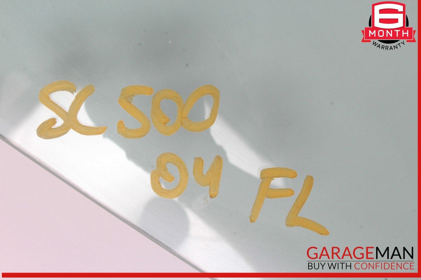 03-12 Mercedes R230 SL500 SL55 AMG Front Left Driver Side Door Window Glass OEM