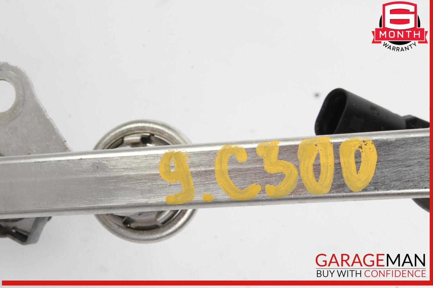 05-12 Mercedes W204 C300 E350 SLK300 Fuel Injector Rail w/ Fuel Injectors OEM