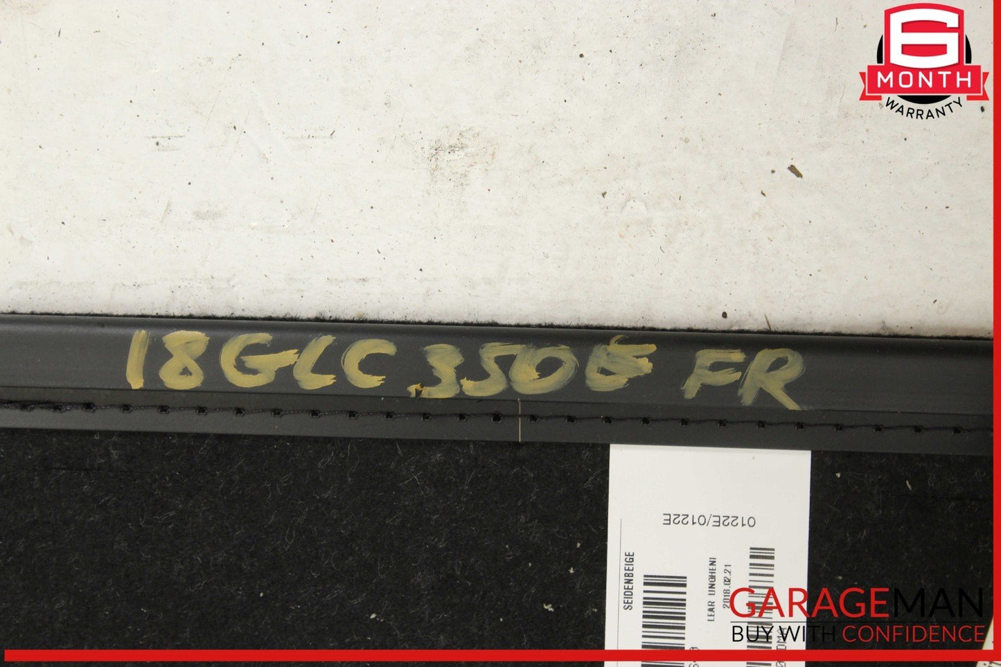15-25 Mercedes X253 GLC350e C300 Front Right or Left Side Top Upper Seat Cushion