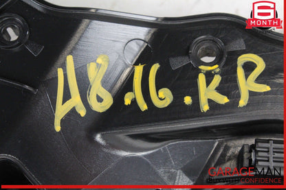 11-18 Audi A8 S8 Rear Right Side Inner Door Panel Cover w/ Lock Latch & Motor