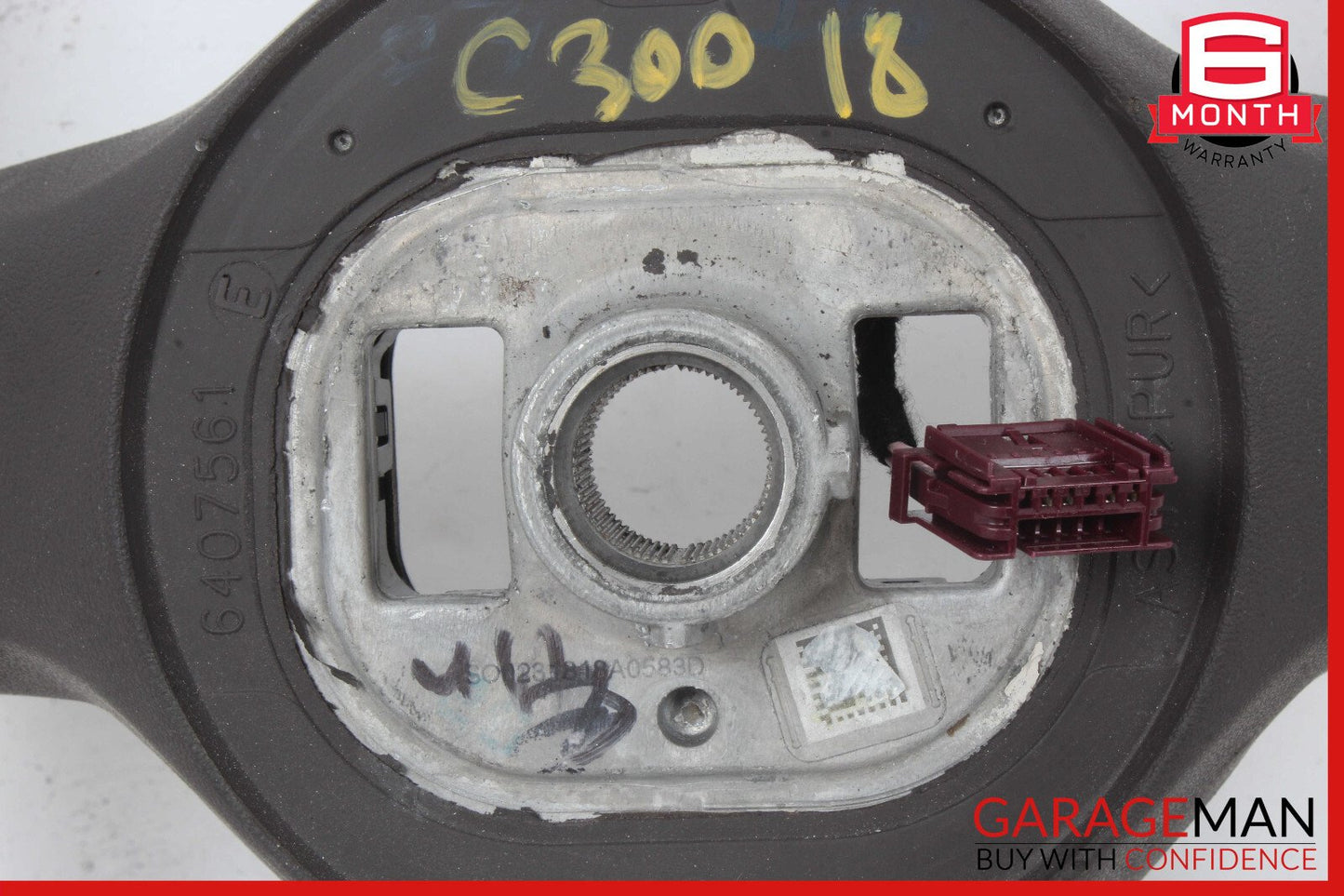 18-21 Mercedes W205 C300 E350 Steering Wheel OEM