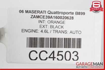 03-08 Maserati Quattroporte M139 Front Bumper Cover Panel Assembly OEM
