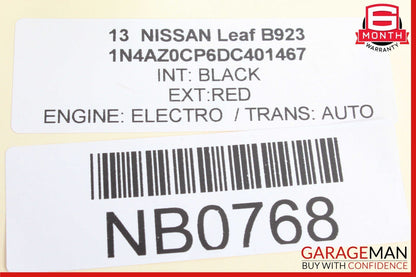 11-23 Nissan Leaf Rear Left & Right Side Brake Caliper Set of 2 Pc OEM