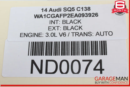 14-16 Audi SQ5 Front Dash Info GPS Navigation Display Screen Monitor OEM