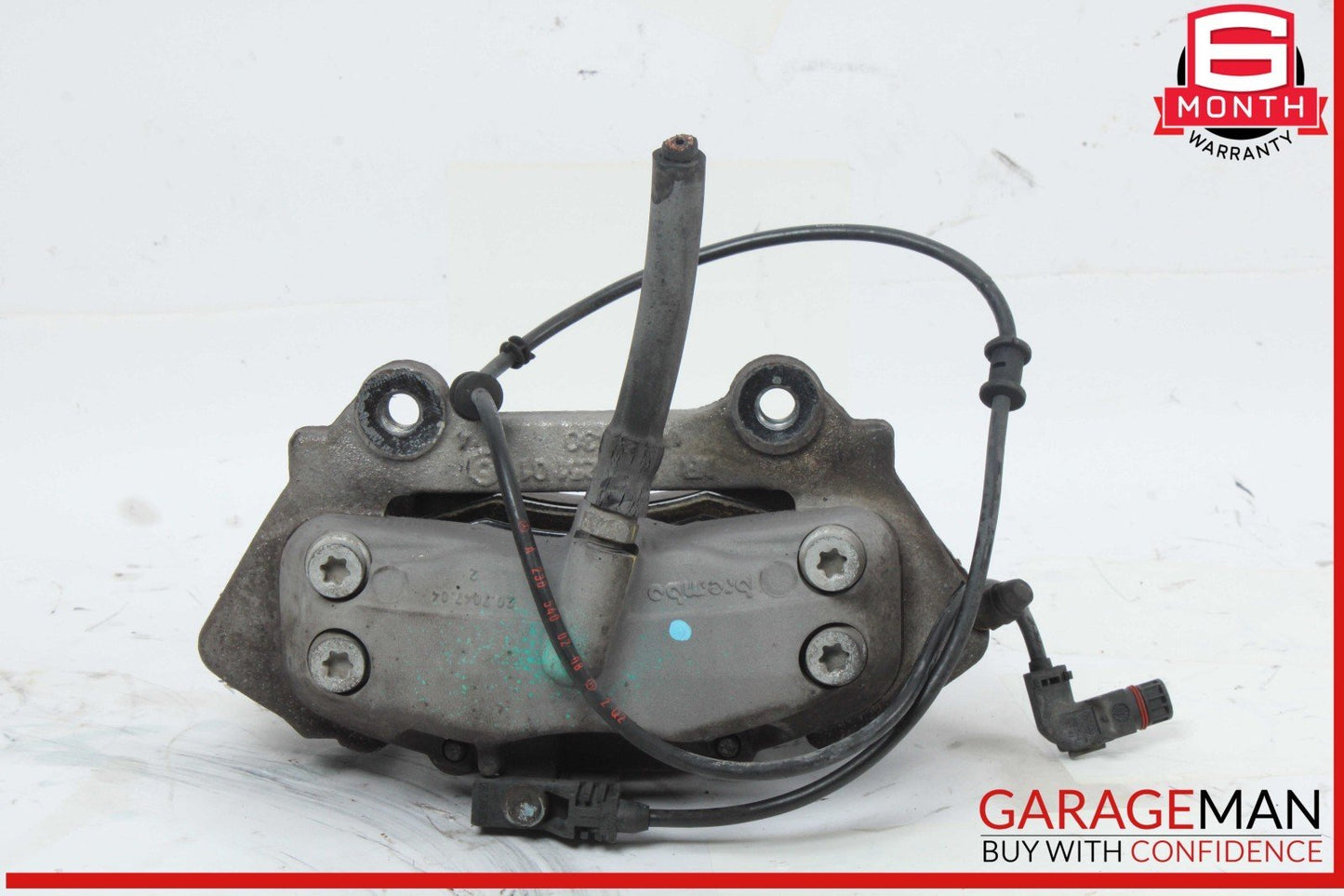 03-06 Mercedes R230 SL500 Front Left & Right Side Brembo Brake Calipers Set OEM