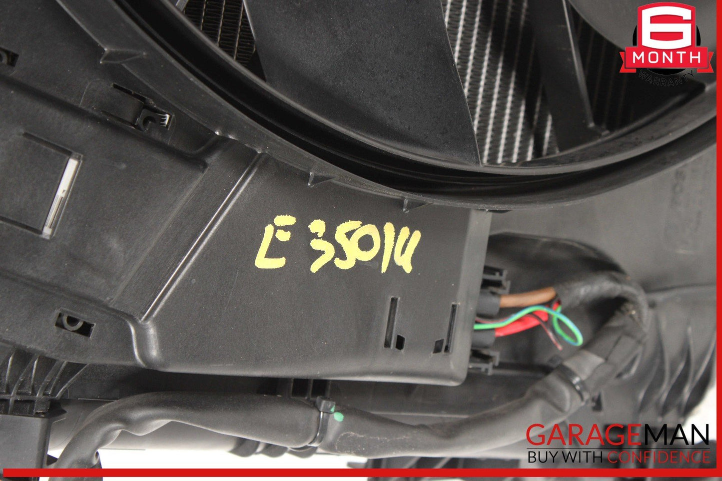 10-17 Mercedes W212 E350 Engine Cooling Radiator A/C Air Condenser Assy OEM