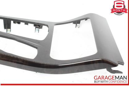 11-16 BMW 528i 535i 550i F10 Front Upper Center Console Trim Cover Bezel Panel