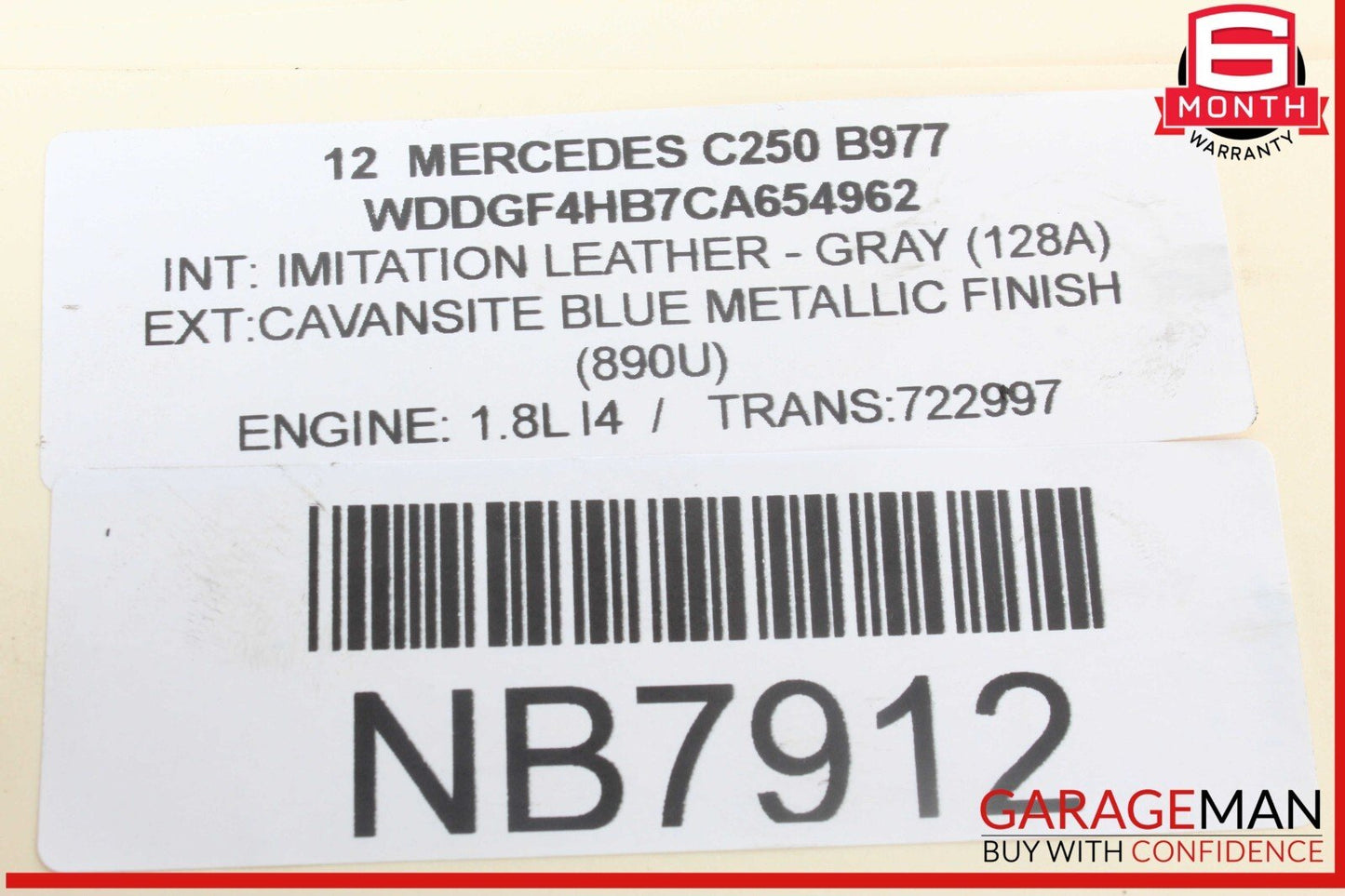 12-15 Mercedes W204 C250 SLK250 M271 Engine Oil Filter Housing 2711801210 OEM