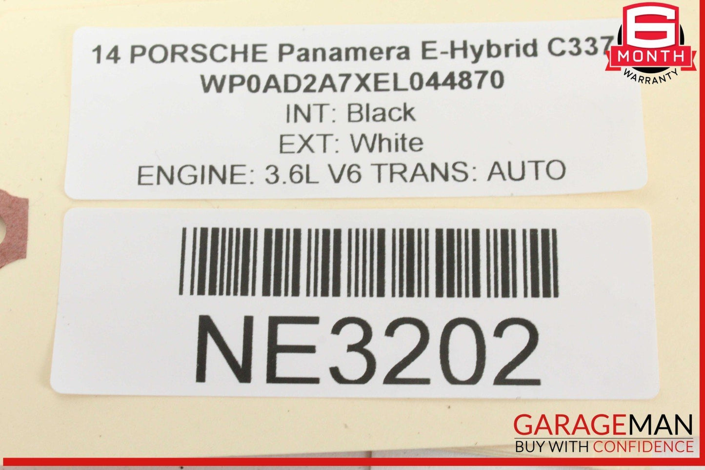 12-16 Porsche Panamera 970 E-Hybrid Trunk Subwoofer Speaker w/ Amplifier OEM