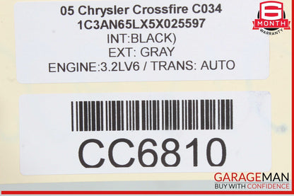 04-08 Chrysler Crossfire Engine Cooling Radiator Assembly 2025007803 OEM